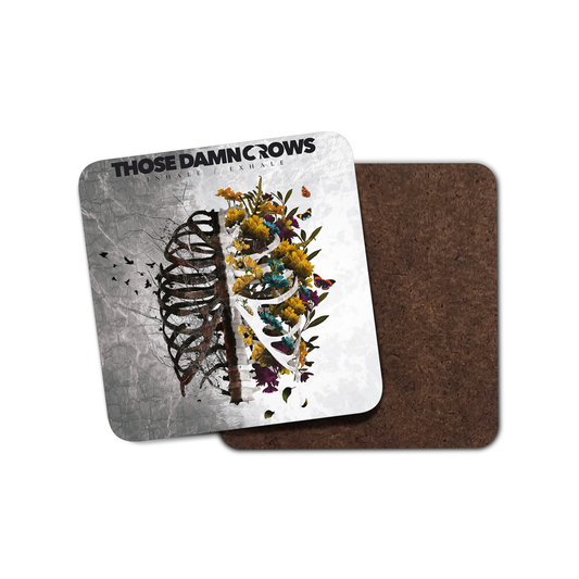Those Damn Crows 'Inhale/Exhale' Coaster